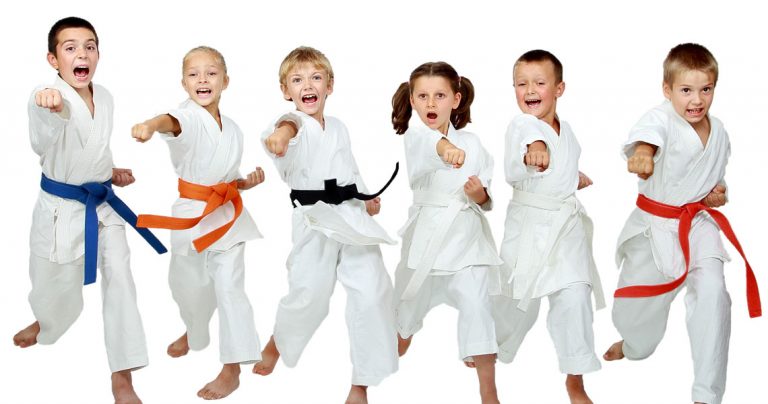 Martial arts kids.