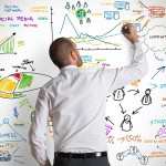 Modern business concept