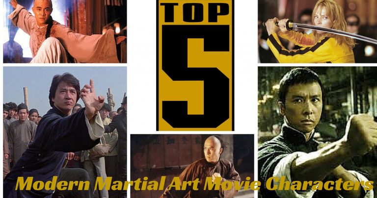Modern martial arts movie characters.