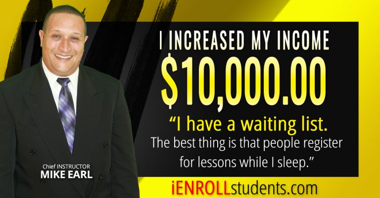 iEnroll Increases School $10,000 a Month