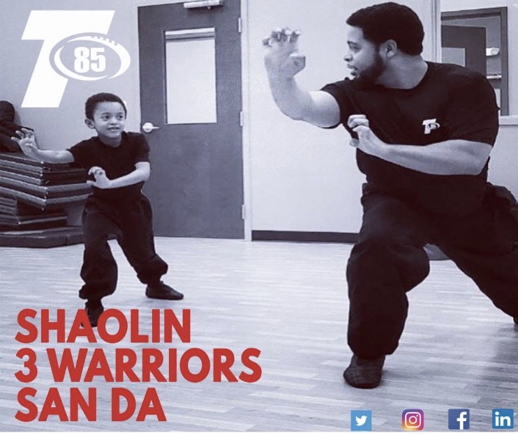Shaolin 3 Warrior San Da Self Defense Class for Adults and Kids