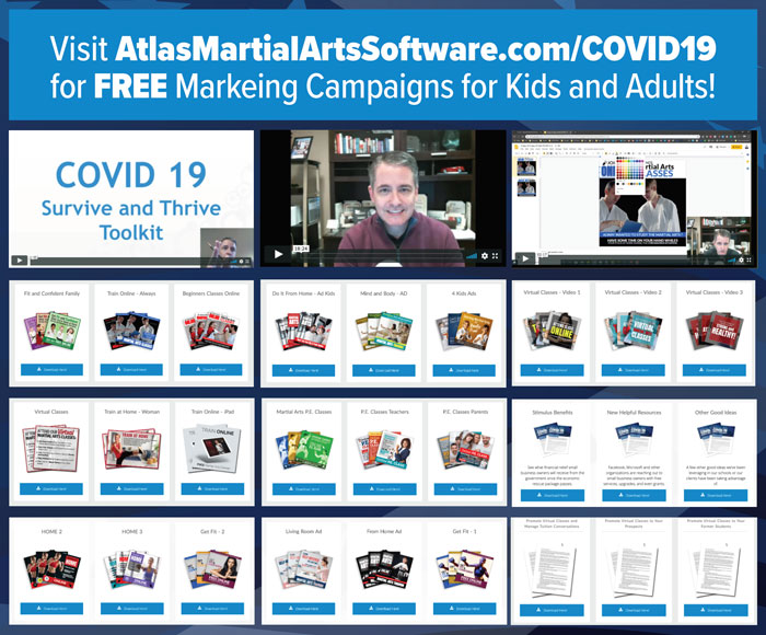 covid-19 martial arts marketing