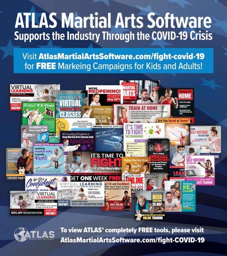 ATLAS Martial Arts Software Supports the Industry Through the COVID-19 Crisis
