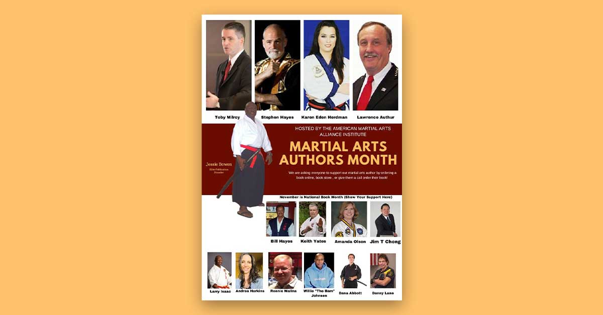 martial arts authors month