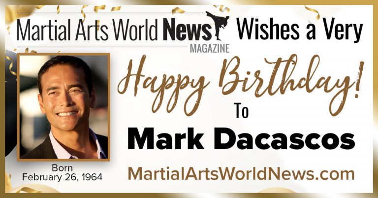 Happy Birthday Mark Dacascos