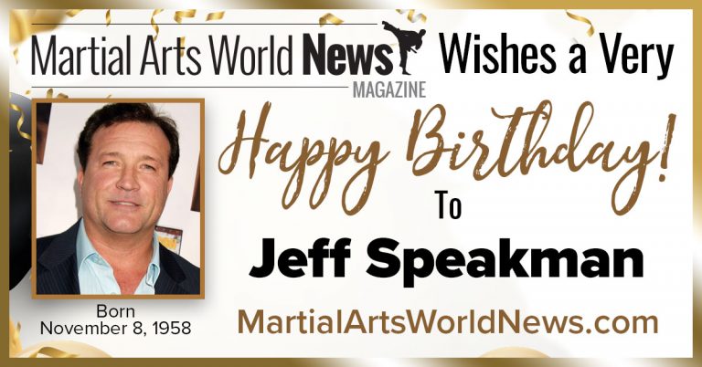 Happy Birthday to Jeff Speakman!