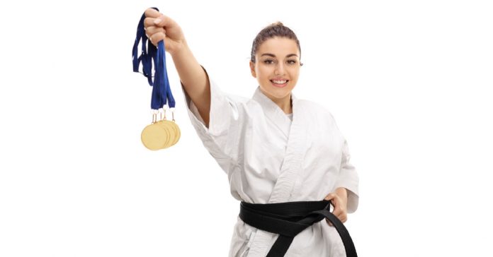 martial arts medals