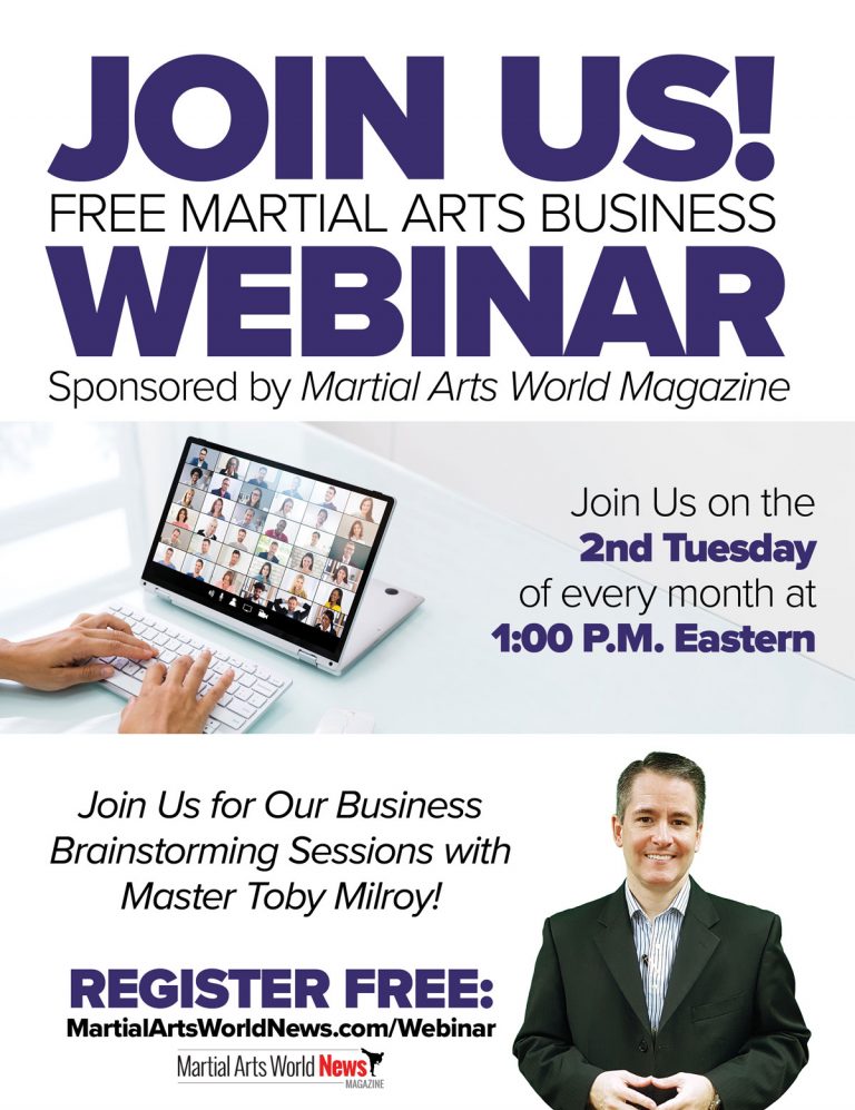 Free Martial Arts Business Webinar