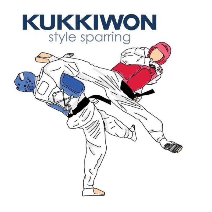 Kukkiwon sparring
