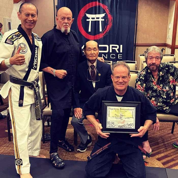 Dave Kovar Promoted to 9th Degree at ProMAC International Conference