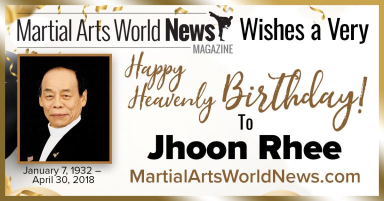 Happy Heavenly Birthday to Jhoon Rhee!