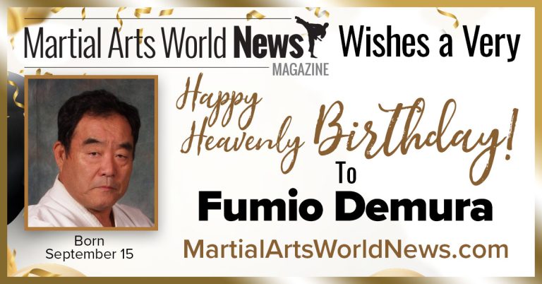 Happy Heavenly Birthday to Fumio Demura! 