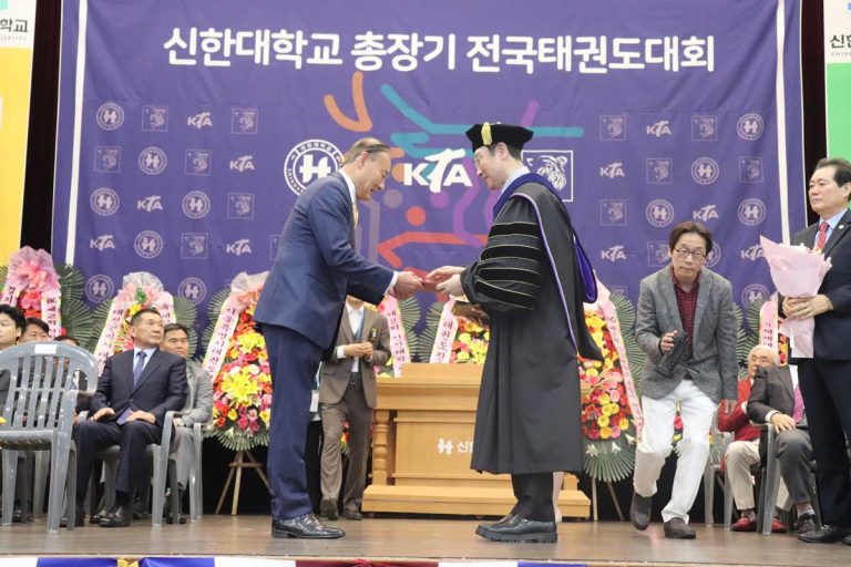GRANDMASTER SANG CHUL LEE: Martial Arts Visionary; Named Honorary Dean of Shinhan University (Part 5)