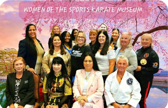 women of sport karate