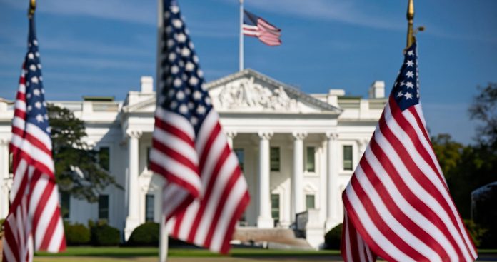 white house flags