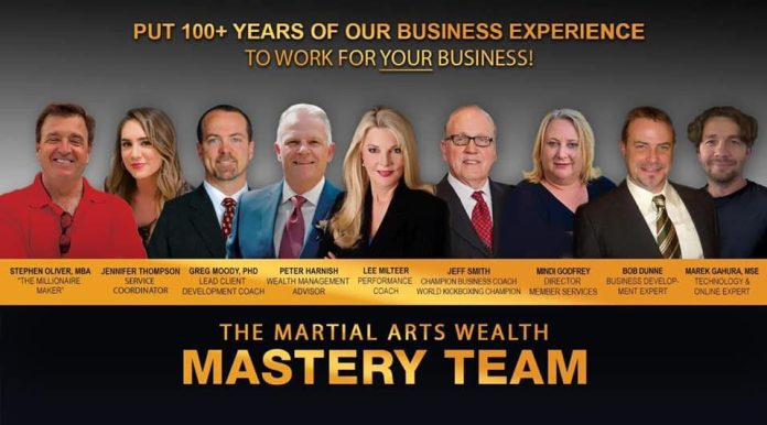 martial arts mastery team