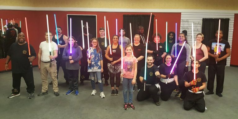 light saber training