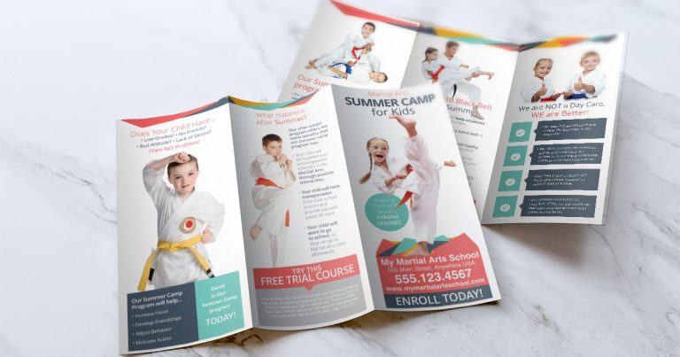 FREE Tool of the Month: Summer Camp Brochure