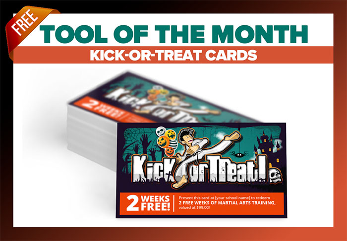kick-or-treat cards