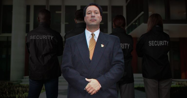 Tom Patire standing.