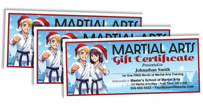 Holiday Gift Certificate