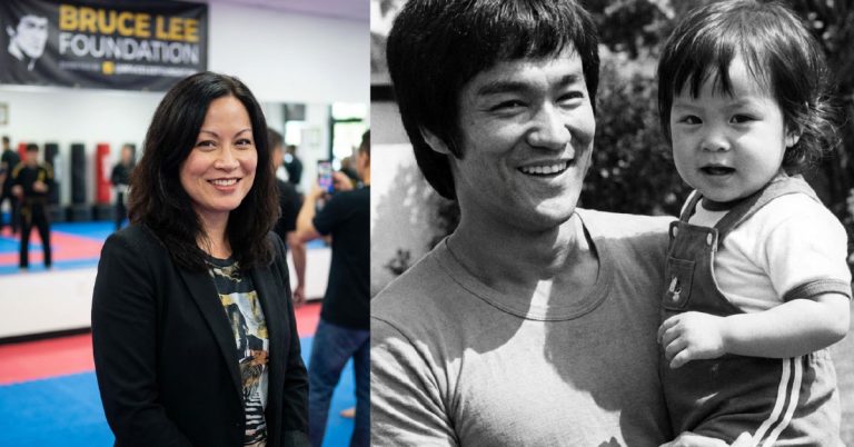Bruce and Shannon Lee